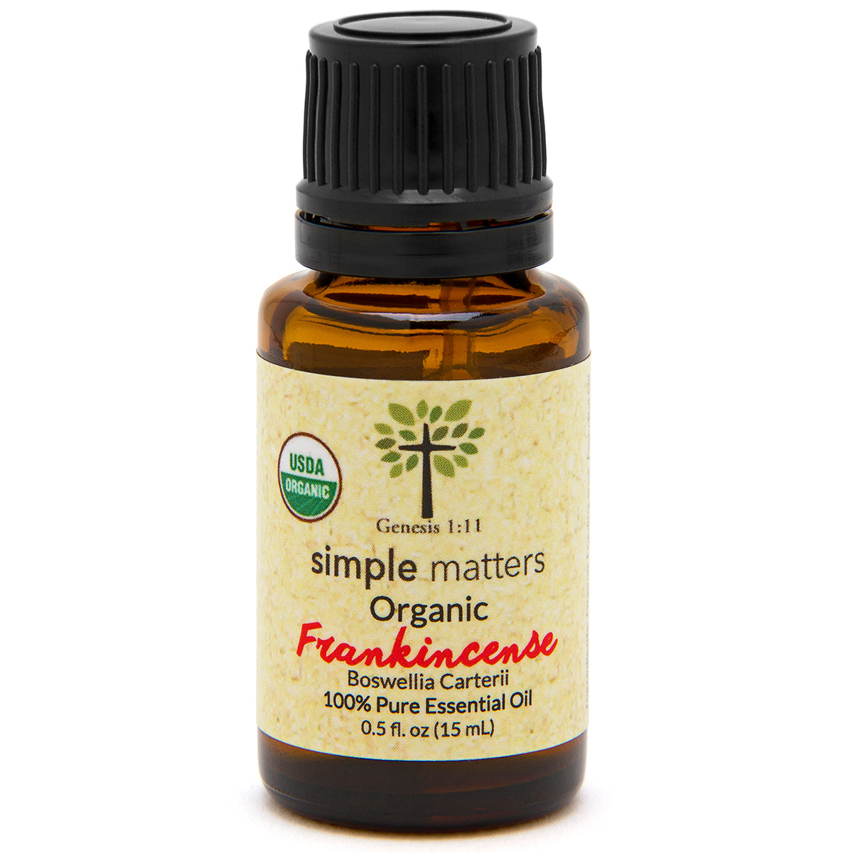Frankincense (Boswellia Carterii) Organic Essential Oil - 15 mL