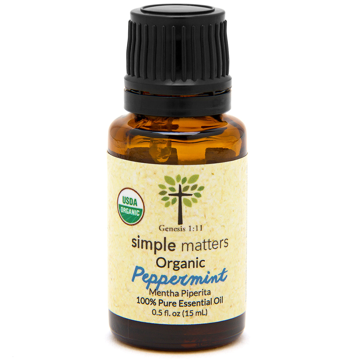 Peppermint Organic Essential Oil - 15 mL